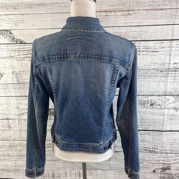 Ralph Lauren Jeans Co. Denim Jean Jacket size Small Casual Western Stretch Boho - Picture 12 of 13